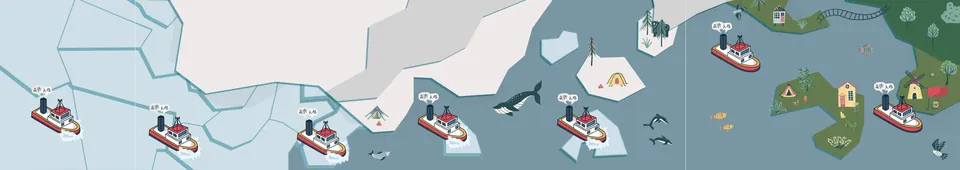 Mapa etapów gry Mowołamacz