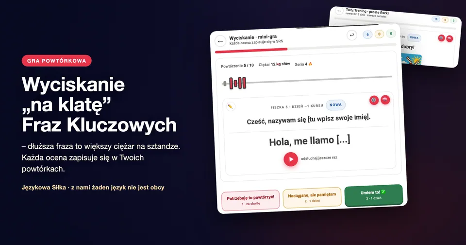 Wyciskanie „na klatę”